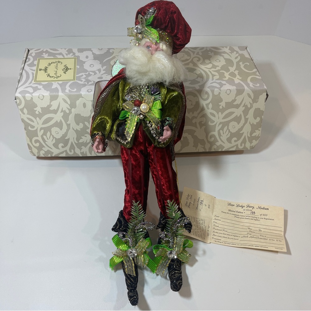 Mark Roberts NEW in Box Luxe Lodge Fairy Medium #163 of 600 Approx 19 inches